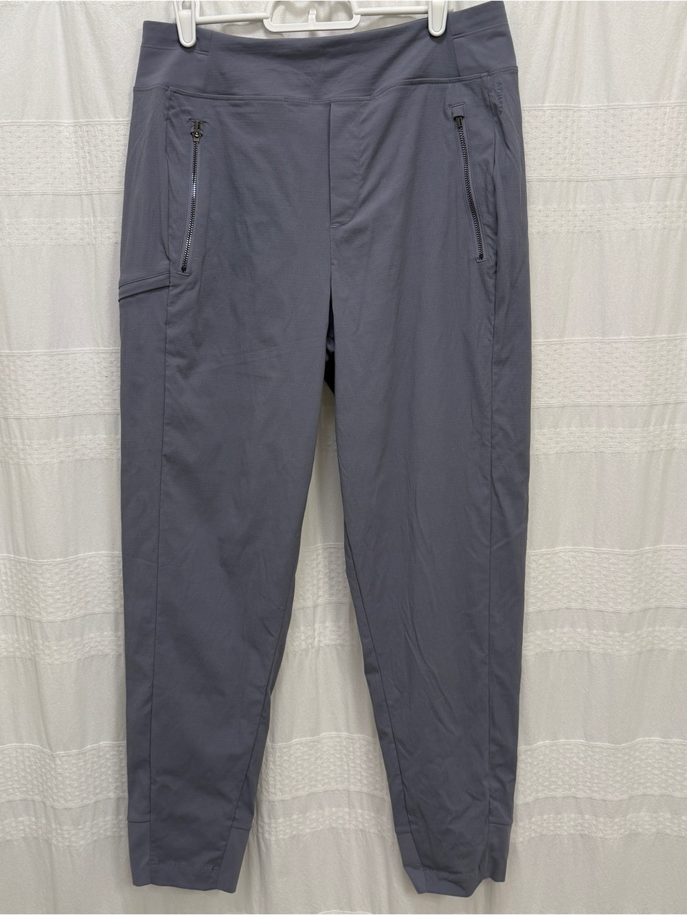 Athleta Trekkie North High Rise Jogger Gray Womens 8 Performance Stretch Hiking